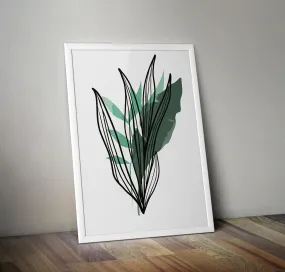 Botanical Art Prints Living Room Home Décor 04