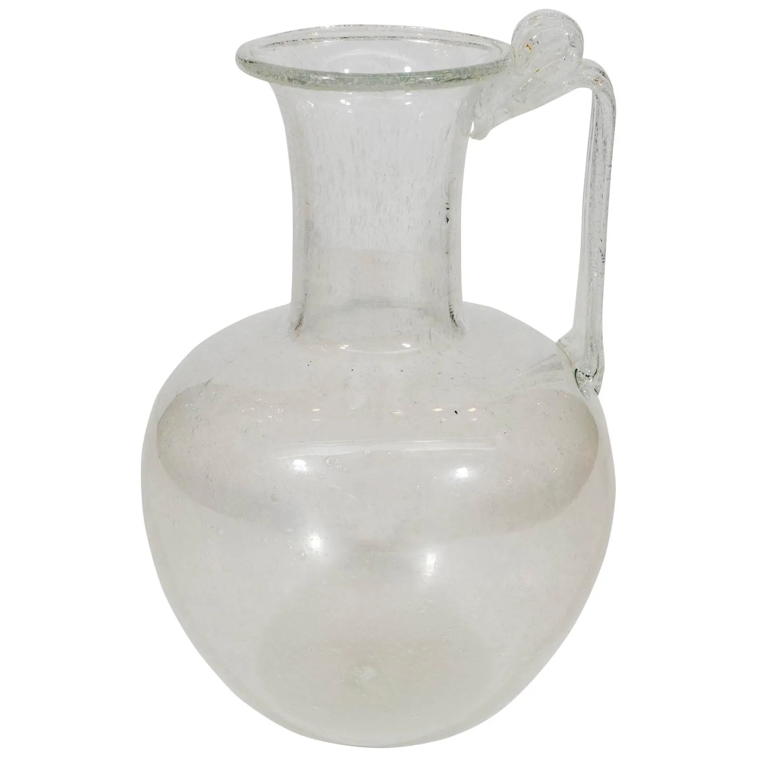 1950s Lobed Ewer in Venetian Glass