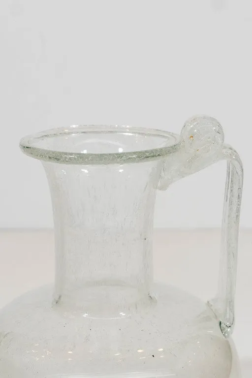 1950s Lobed Ewer in Venetian Glass