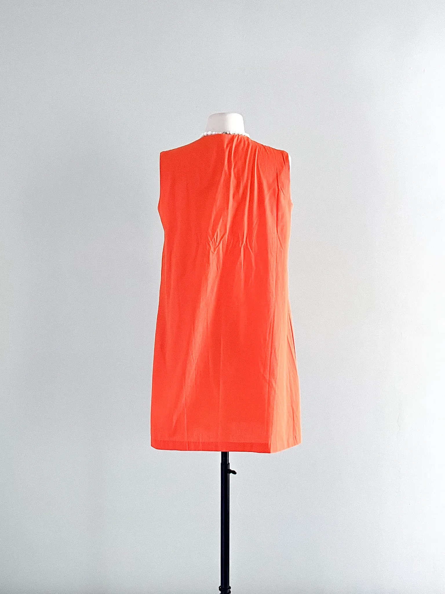 1960's Tangerine Dream Embroidered Summer Shift / Sz M