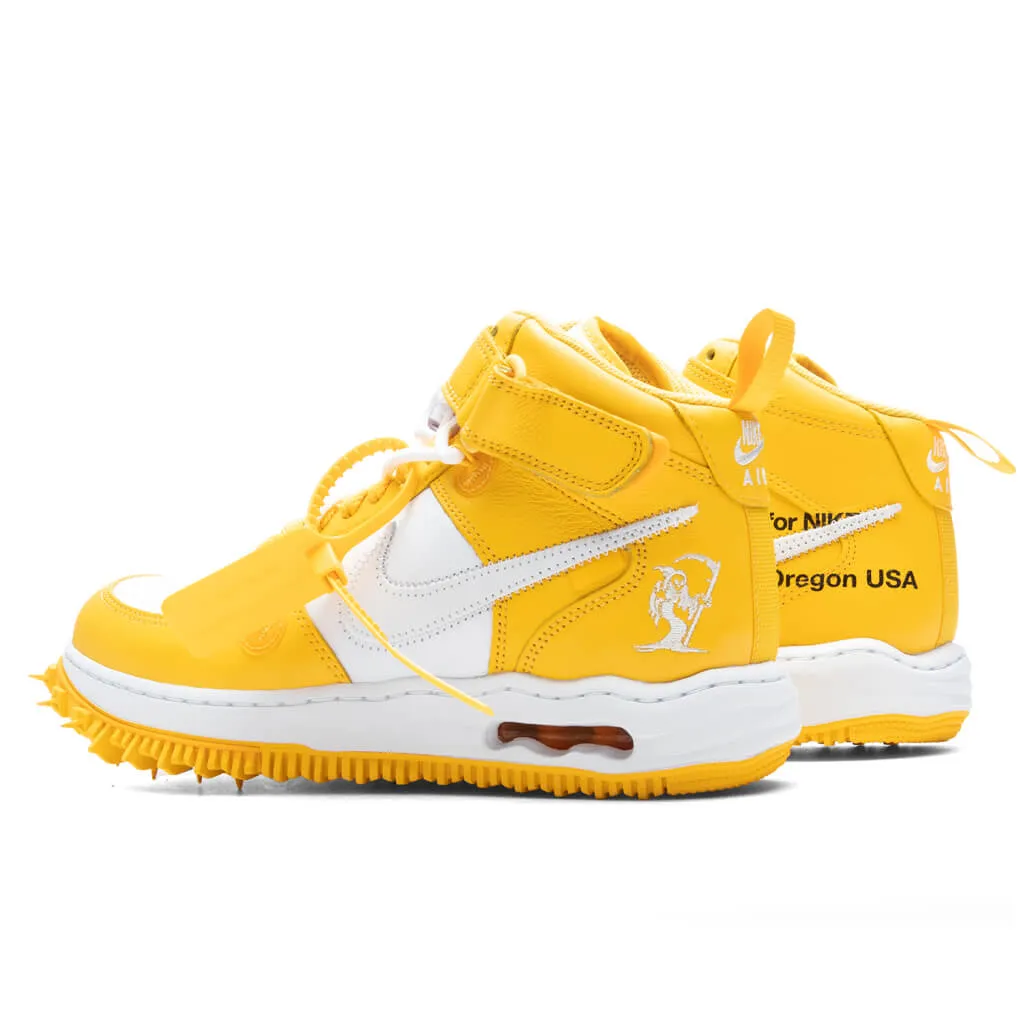 Air Force 1 Mid x Off-White - White/Varsity Maize