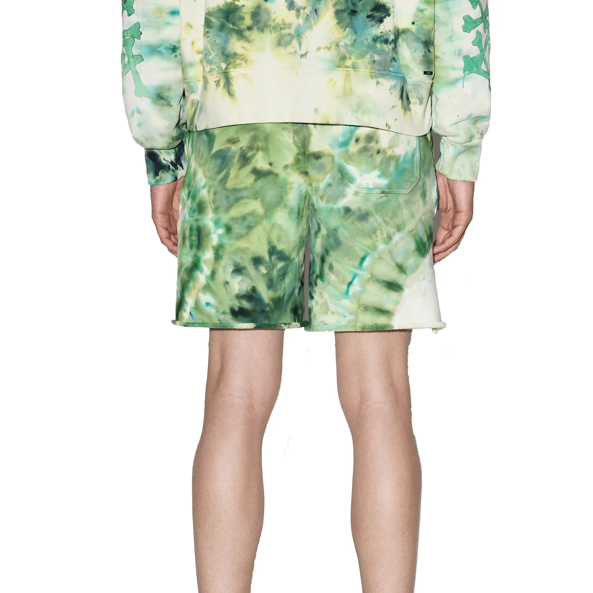 Amiri - Pantaloncini in cotone tie-dye