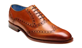 Barker Grant English Brogue Shoe - Cedar Calf