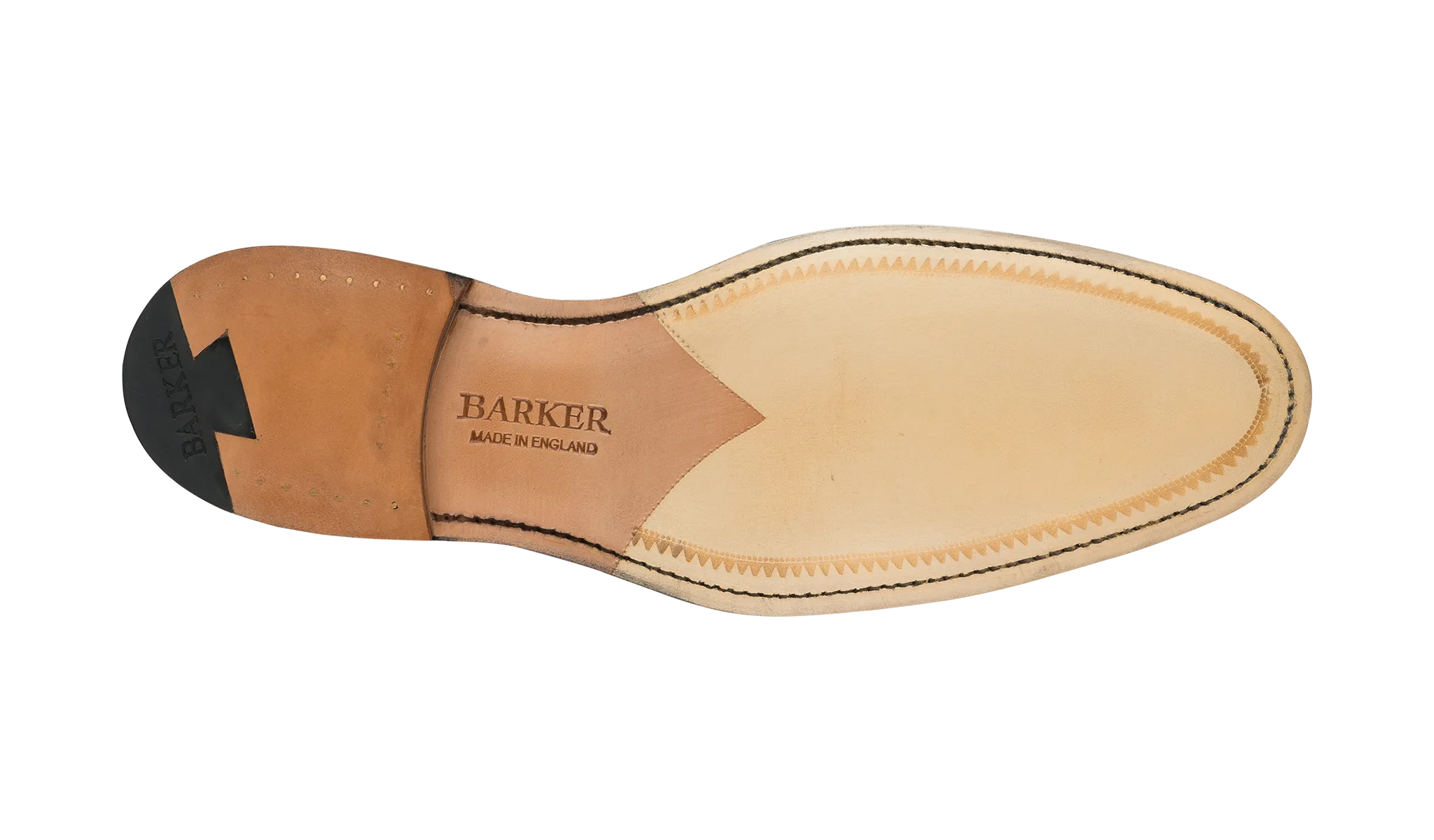 Barker Grant English Brogue Shoe - Cedar Calf