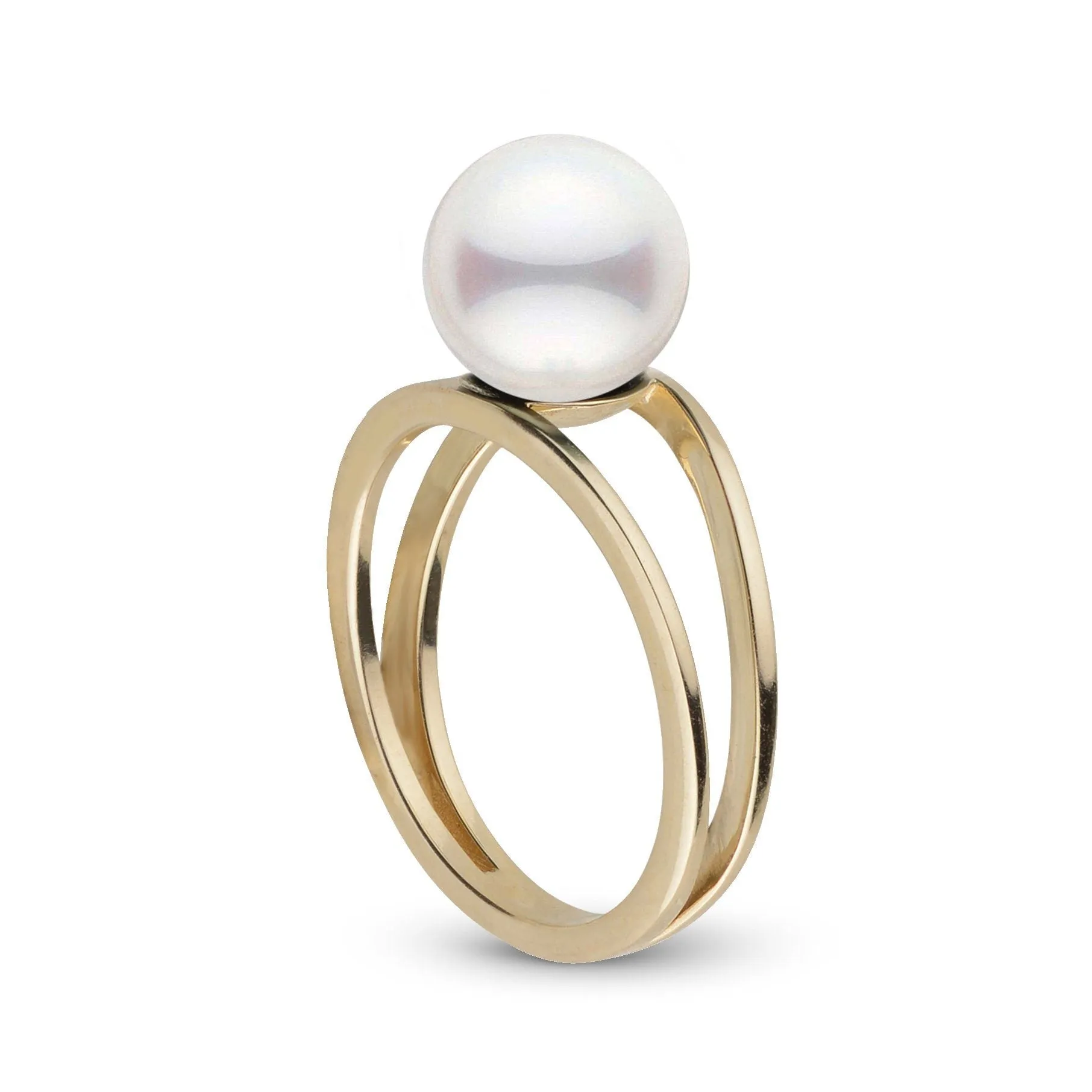 Bridge Collection 8.5-9.0 mm Akoya Pearl Ring