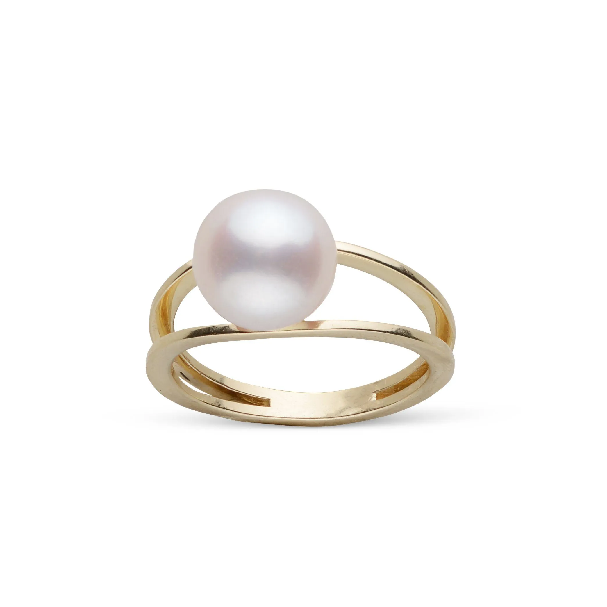 Bridge Collection 8.5-9.0 mm Akoya Pearl Ring