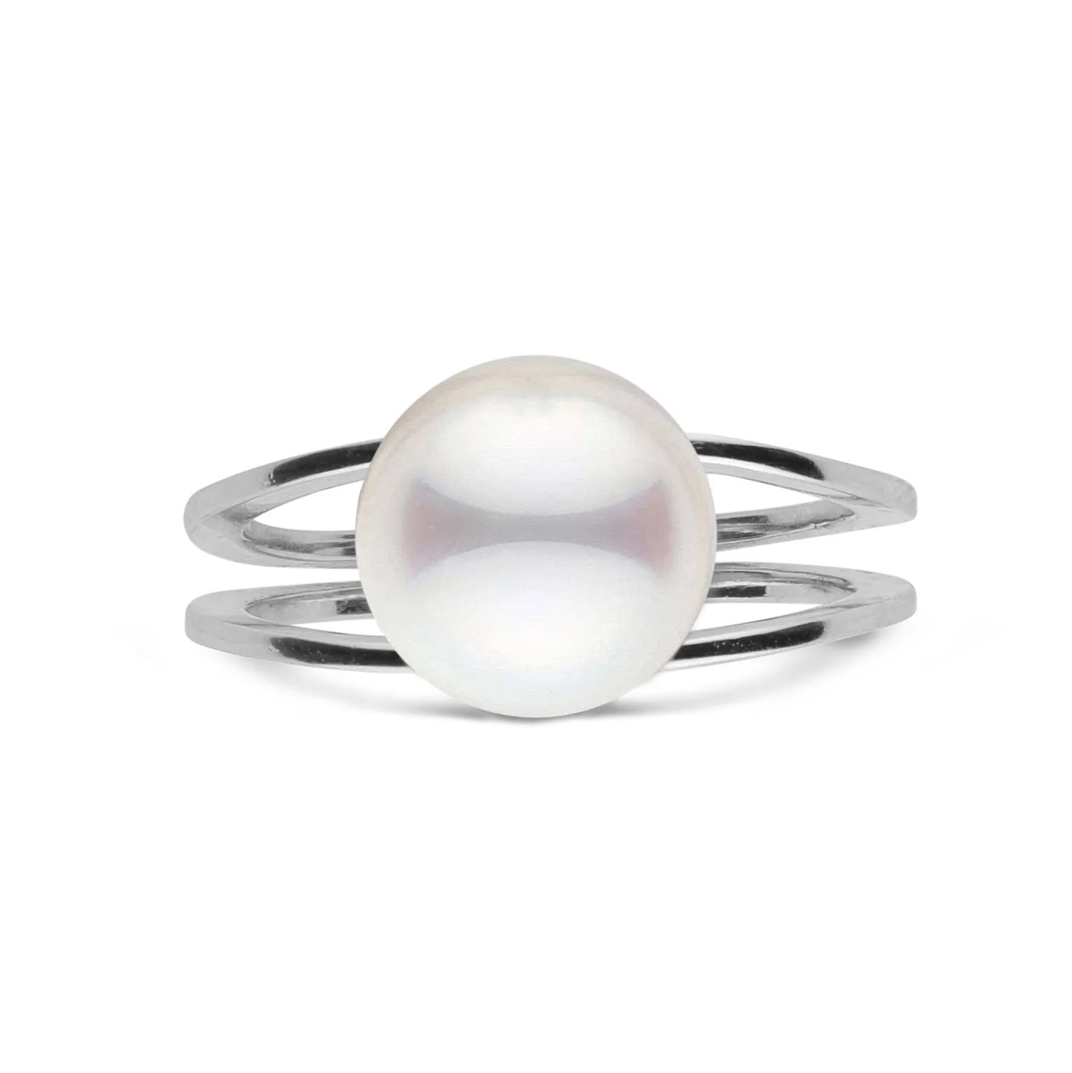 Bridge Collection 8.5-9.0 mm Akoya Pearl Ring