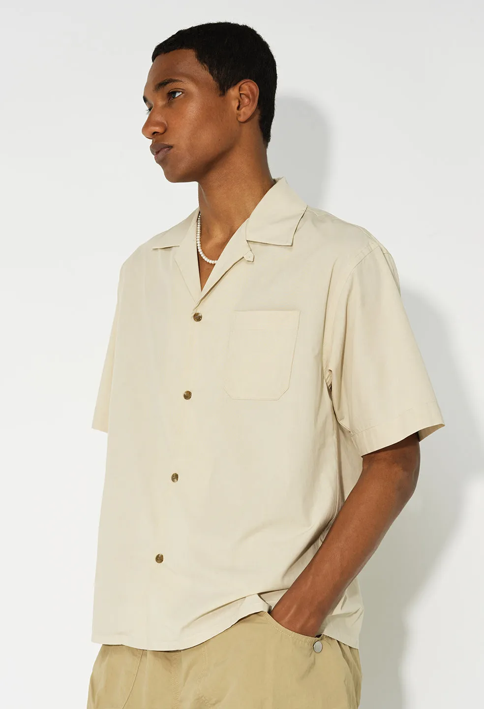 Camp Shirt / Beige