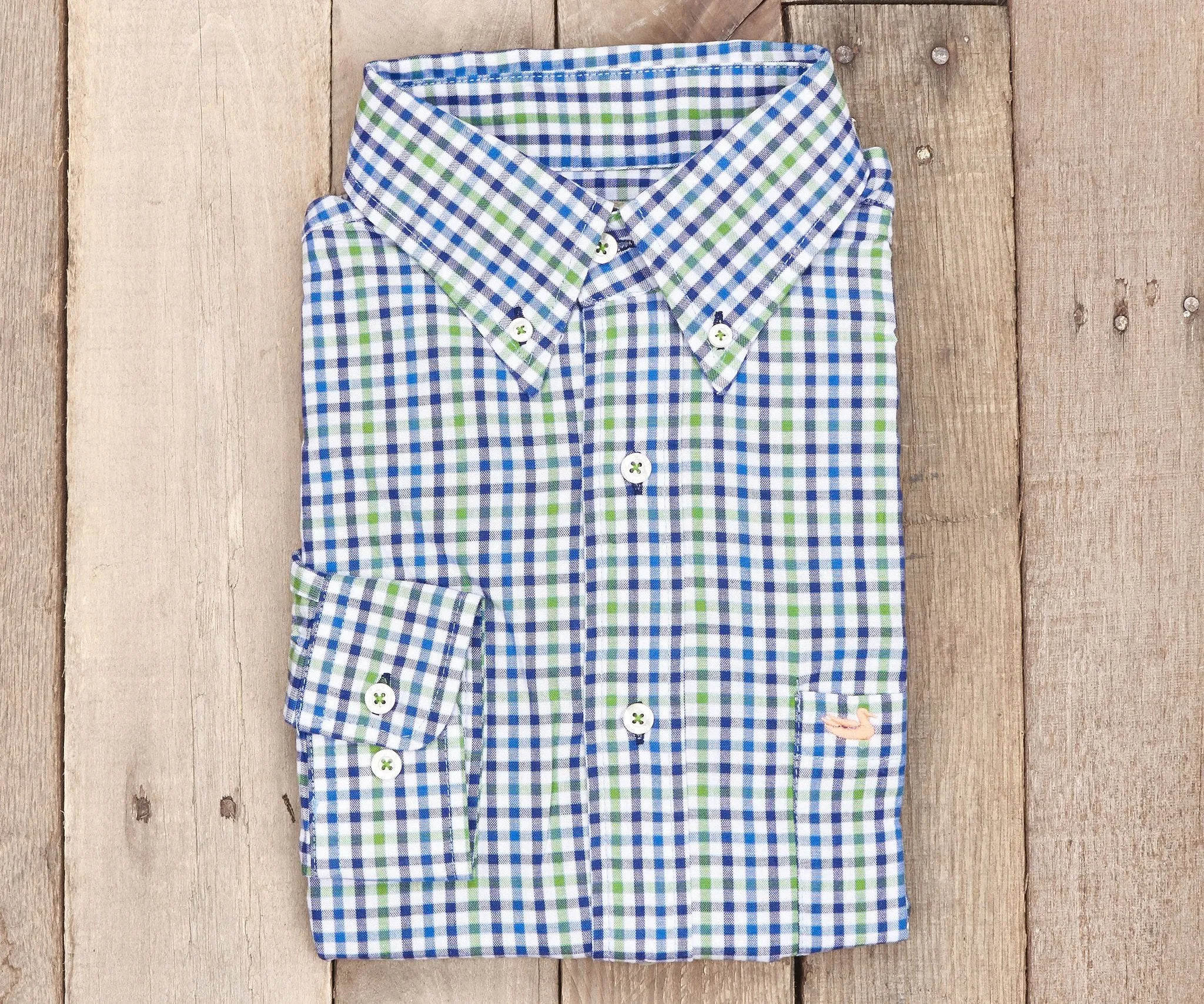 Cashiers Washed Gingham Dress Shirt