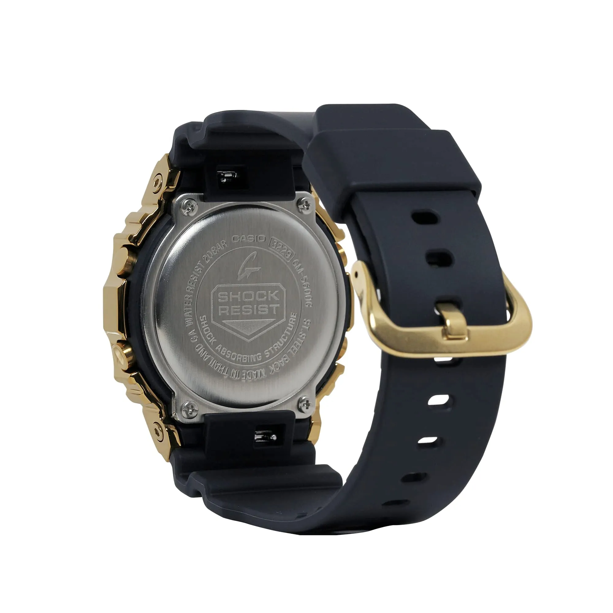 Casio G-Shock GM5600G-9 Stay Gold Gold Metal IP Square Watch