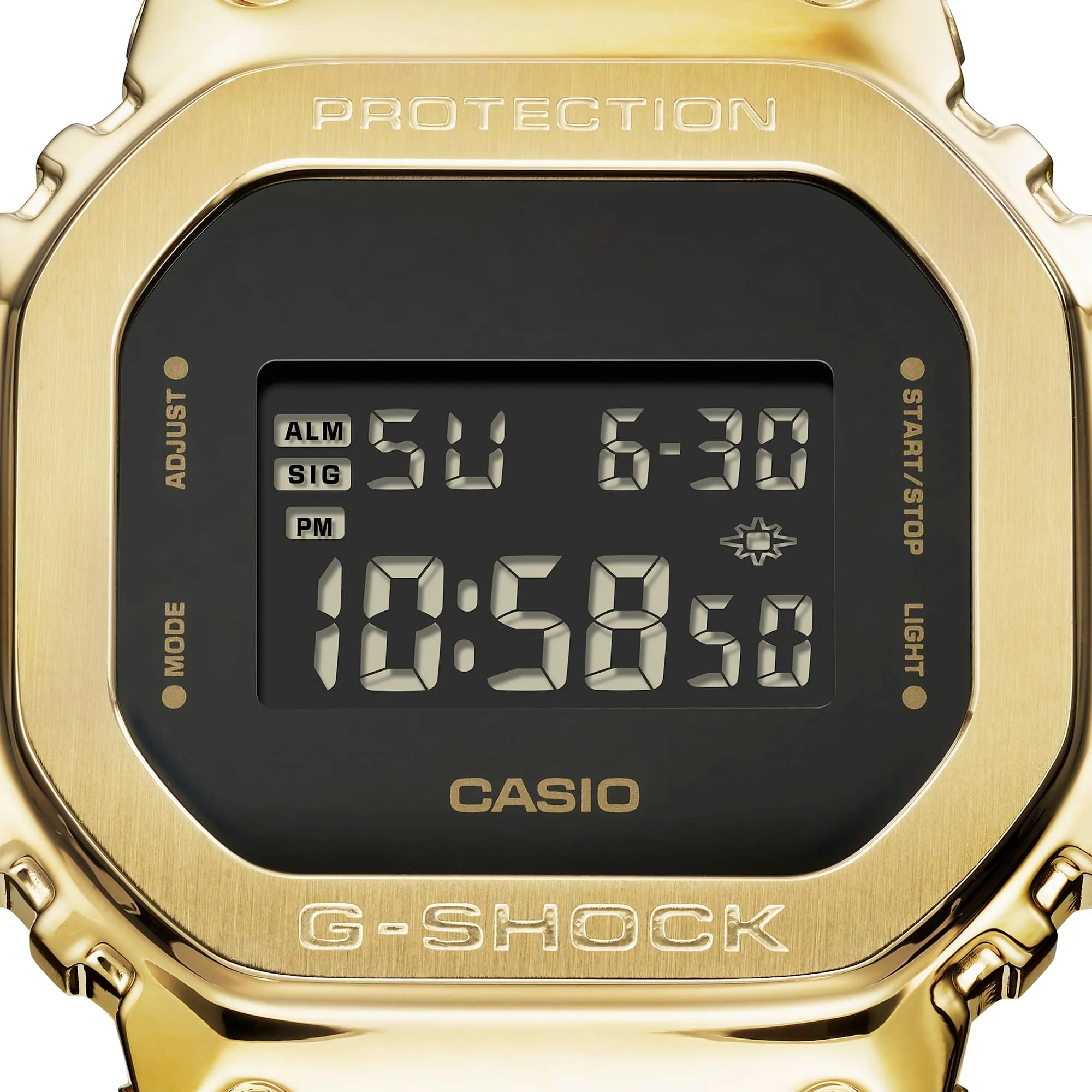 Casio G-Shock GM5600G-9 Stay Gold Gold Metal IP Square Watch