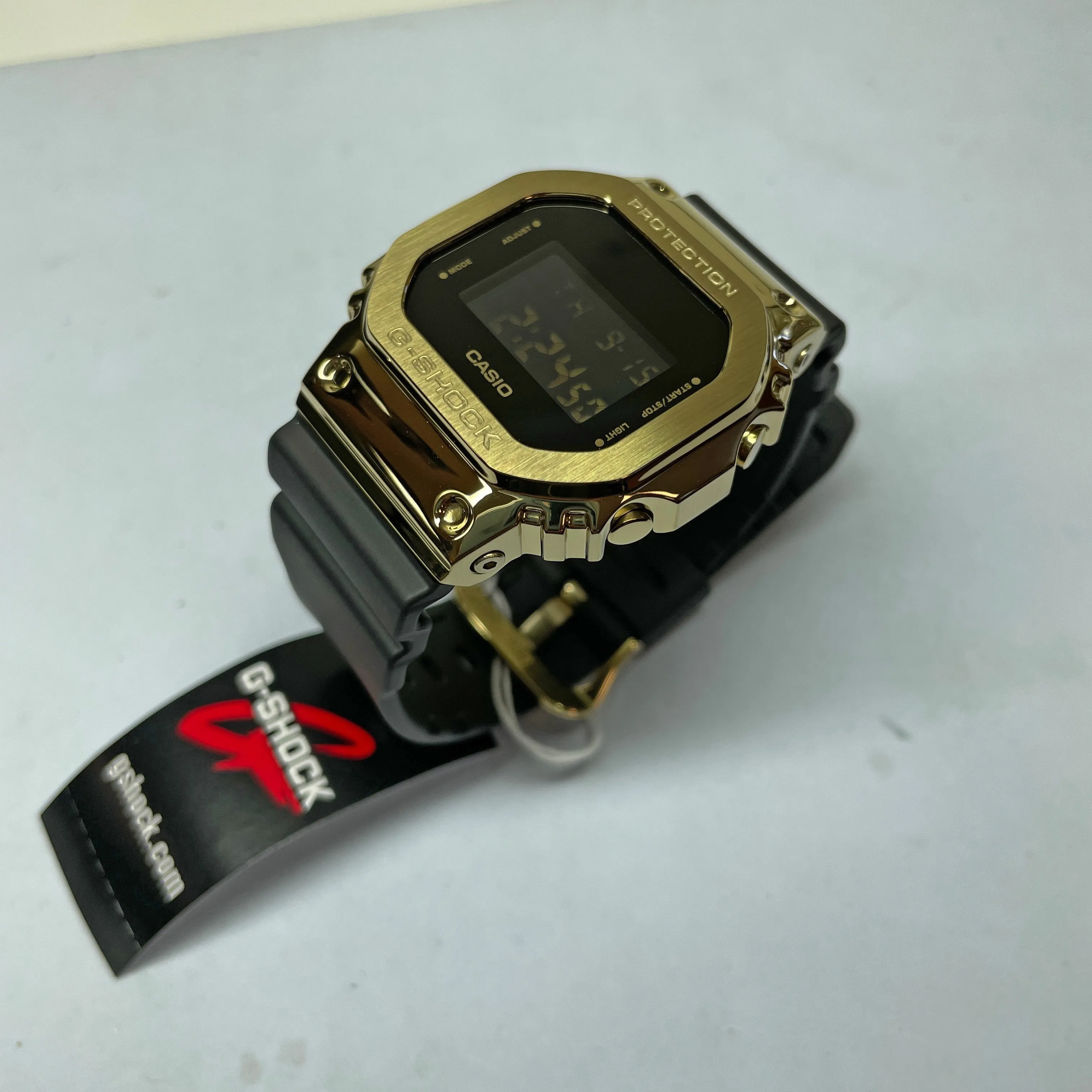 Casio G-Shock GM5600G-9 Stay Gold Gold Metal IP Square Watch