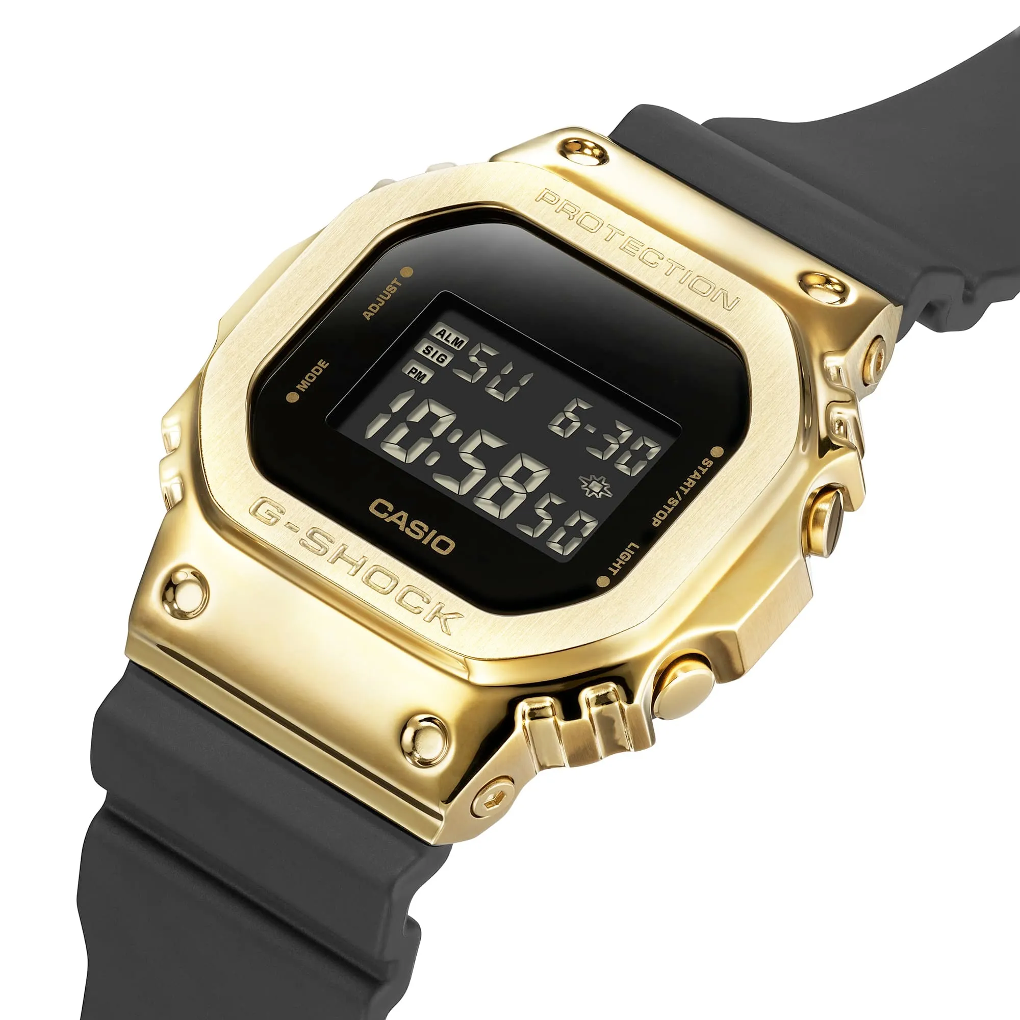 Casio G-Shock GM5600G-9 Stay Gold Gold Metal IP Square Watch