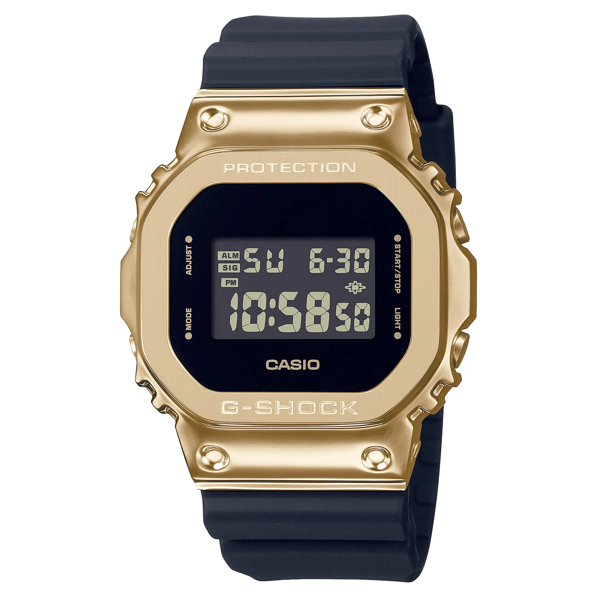 Casio G-Shock GM5600G-9 Stay Gold Gold Metal IP Square Watch