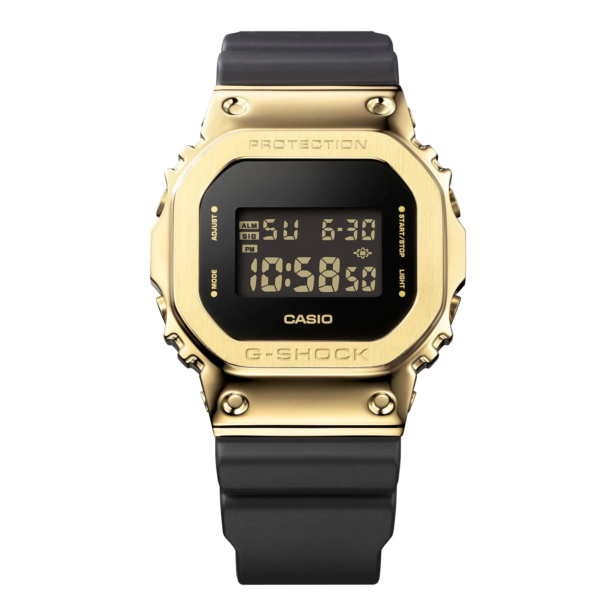 Casio G-Shock GM5600G-9 Stay Gold Gold Metal IP Square Watch