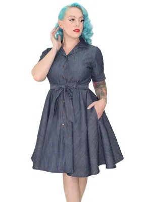 Denim Circle Dress #HDCD