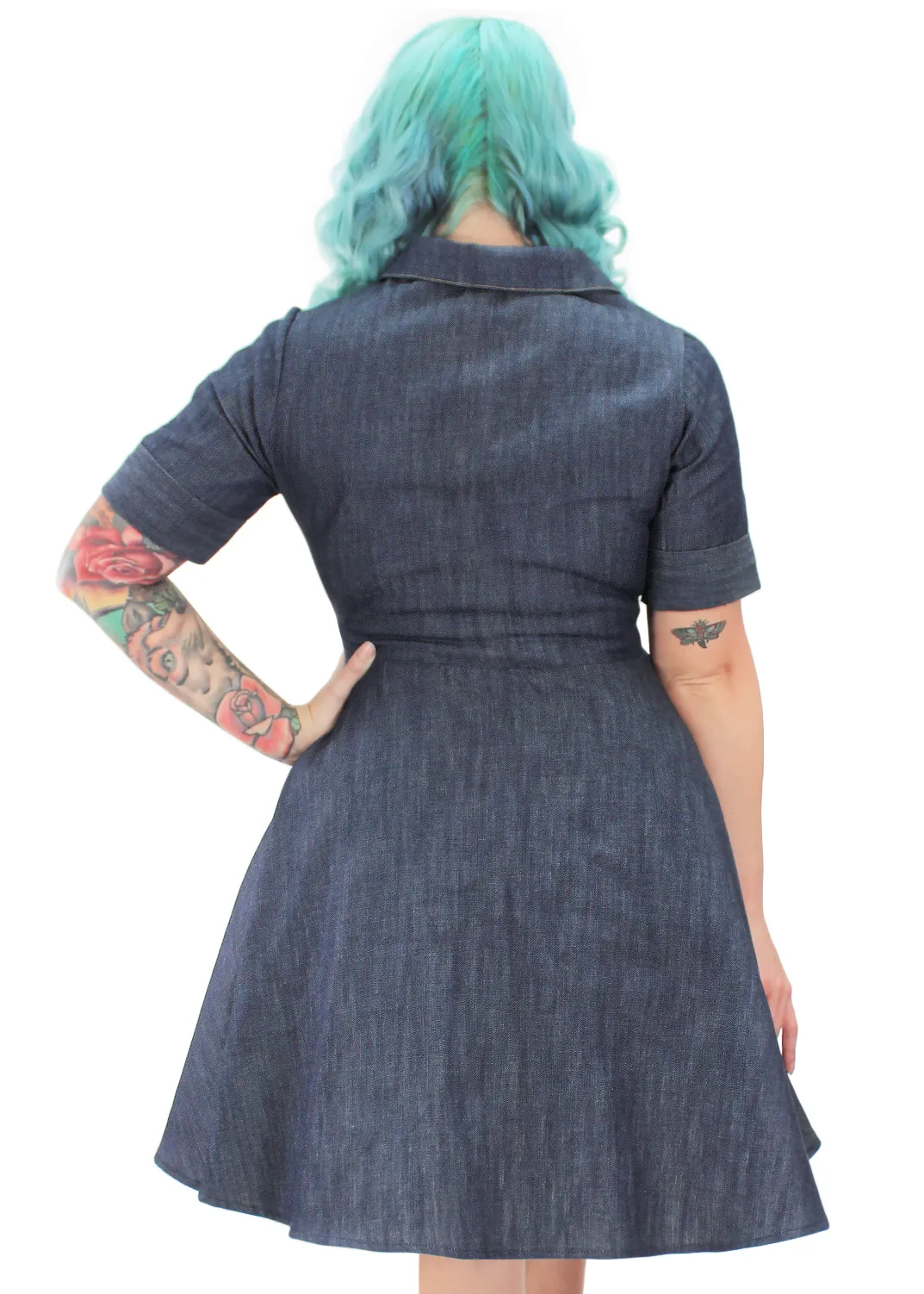 Denim Circle Dress #HDCD