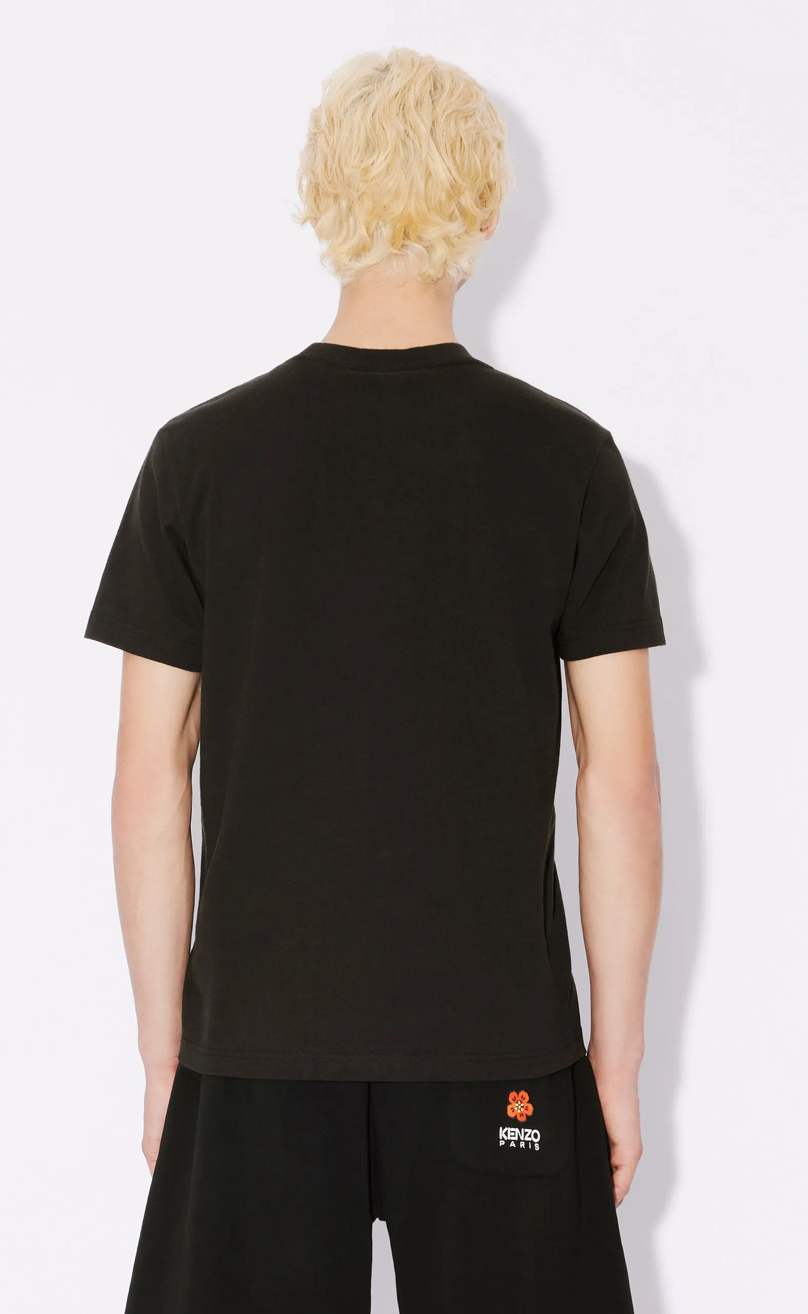 DRAWN VARSITY SLIM BLACK T-SHIRT