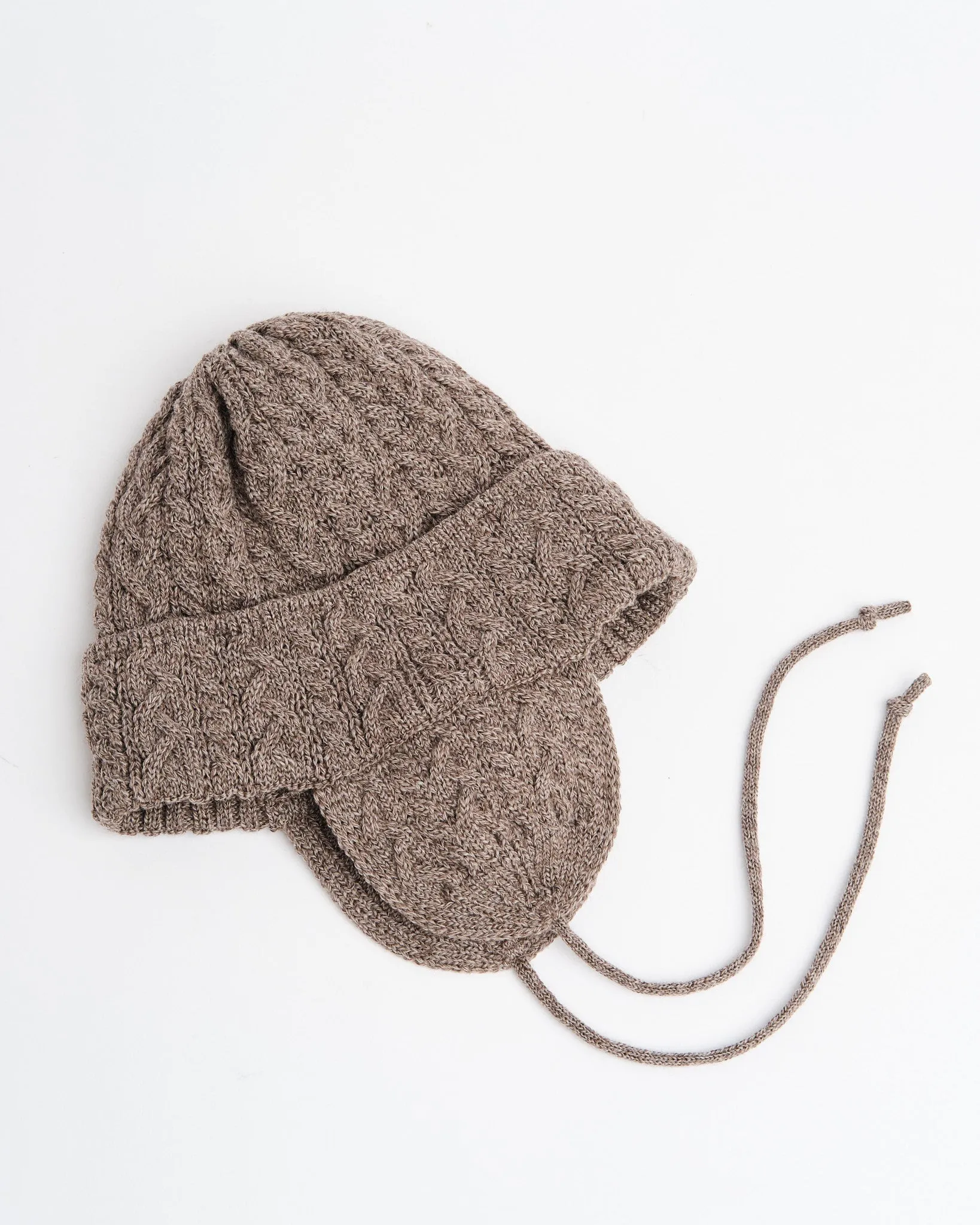 Elias Knit Flightcap Tan