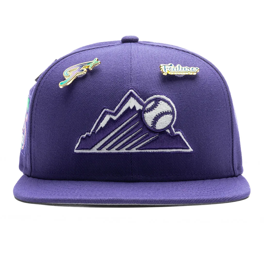 Feature x New Era Northern Lights 59FIFTY Fitted - Colorado Rockies