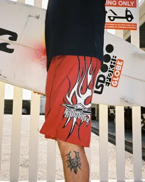 Flame Boardshort 21 - Core Red