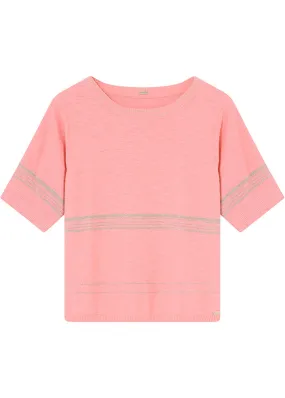 Gustav Shanne S/S knit 53405-5403 Coral Lily