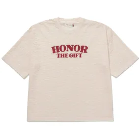 Honor The Gift Stripe Box T-Shirt Bone