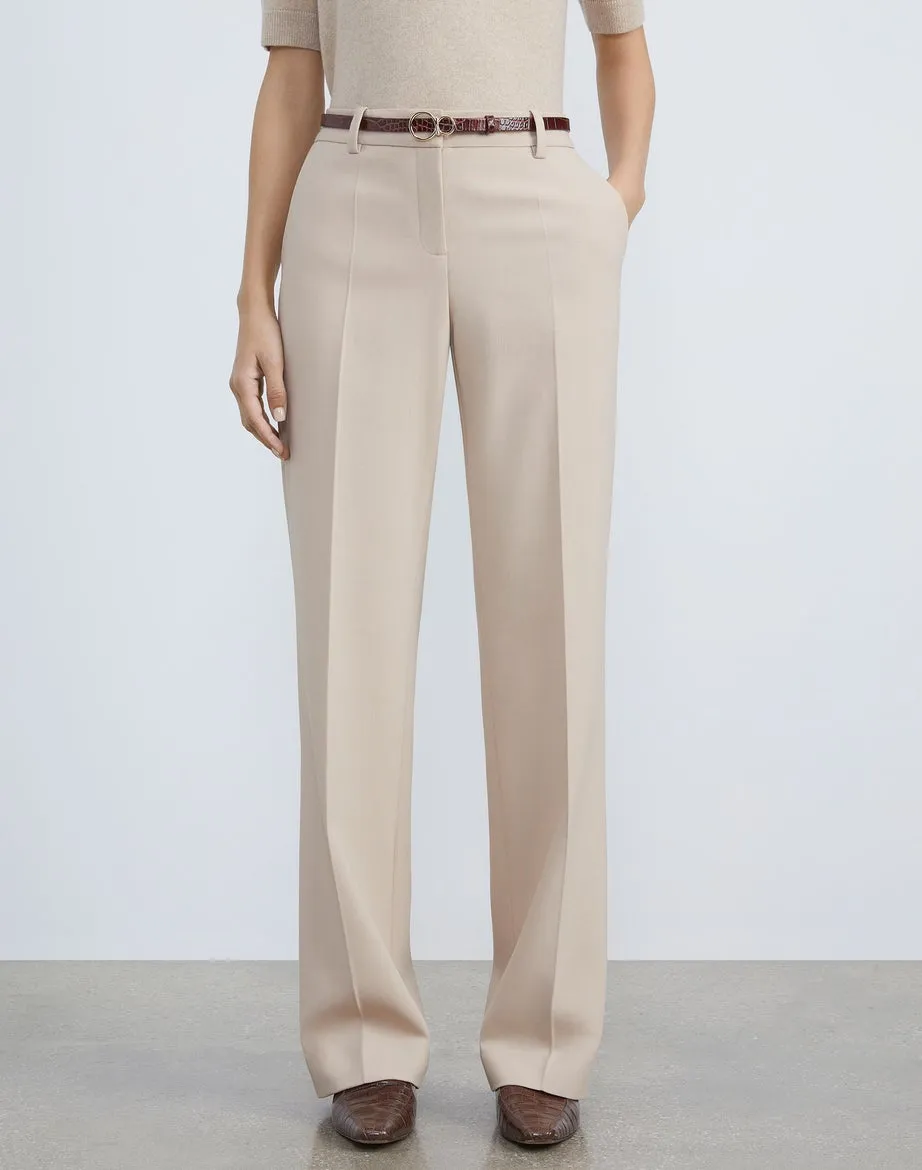 LAFAYETTE 148 Gates Pant in Italian Double Face Wool