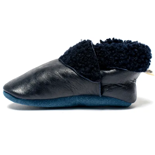 Lambswool Slipper - Chocolate