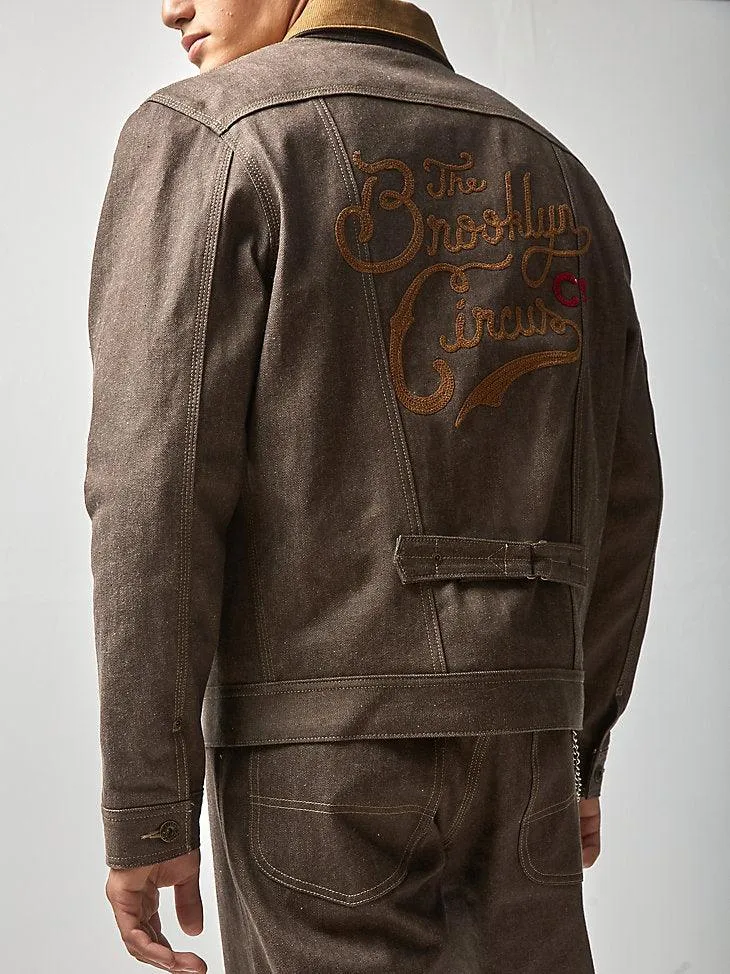 MEN'S LEE X THE BROOKLYN CIRCUS 1930'S Cowboy Jacket in Brown Selvedge