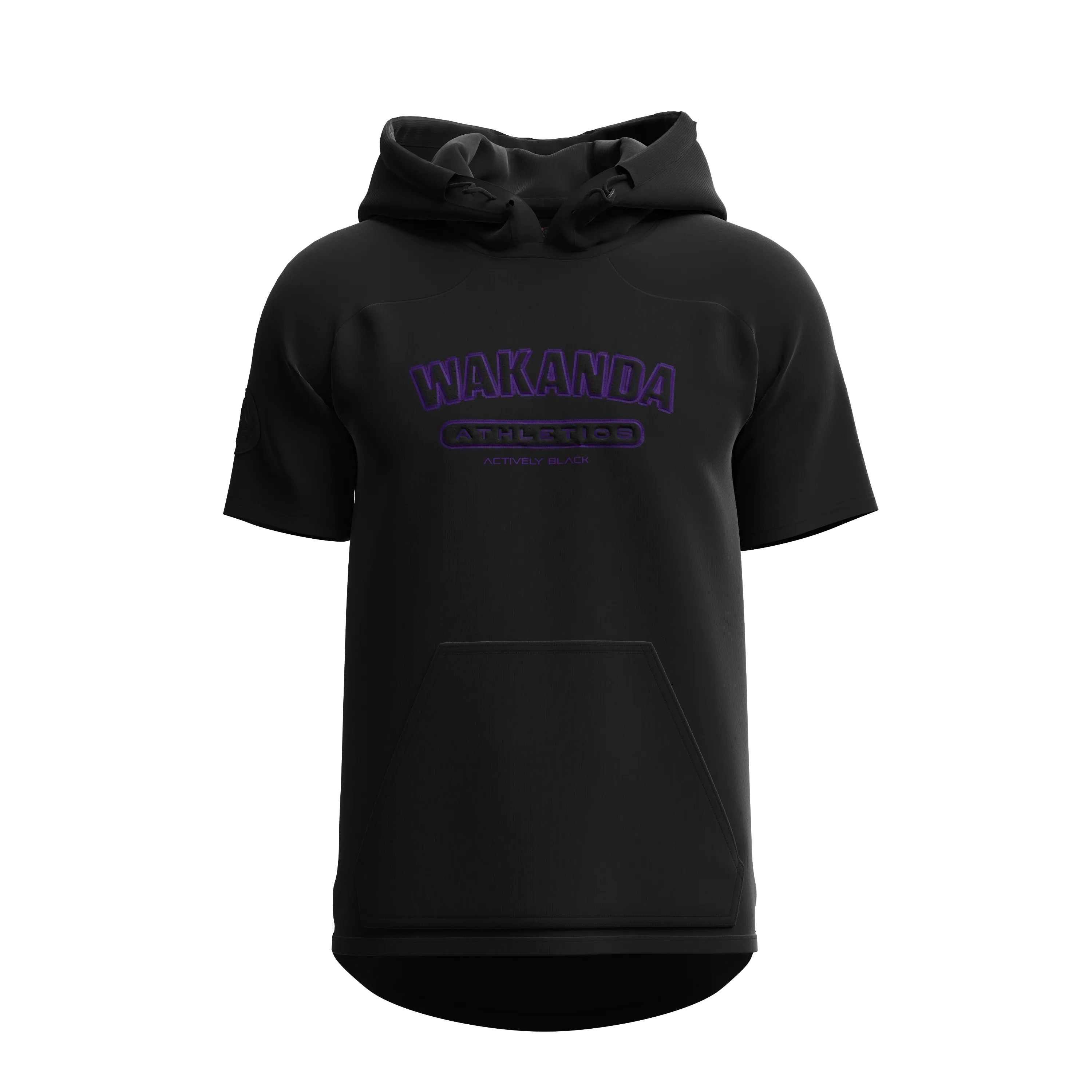 Men's Wakanda Athletics Classic Short Sleeve Hoodie