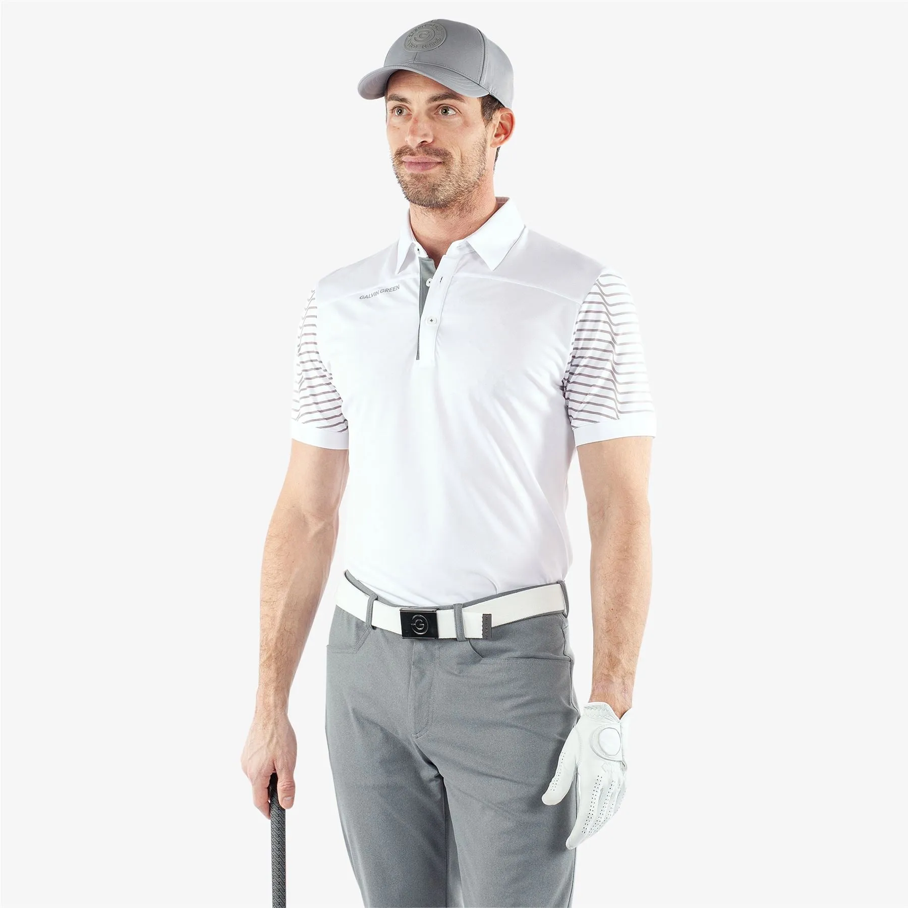 Milion Ventil8  Polo White/Grey - SS24