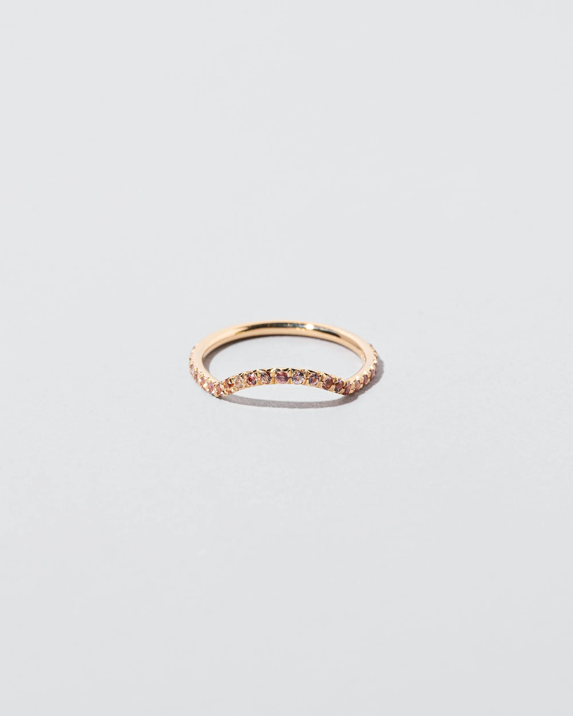 Mini Curve Band - Pavé