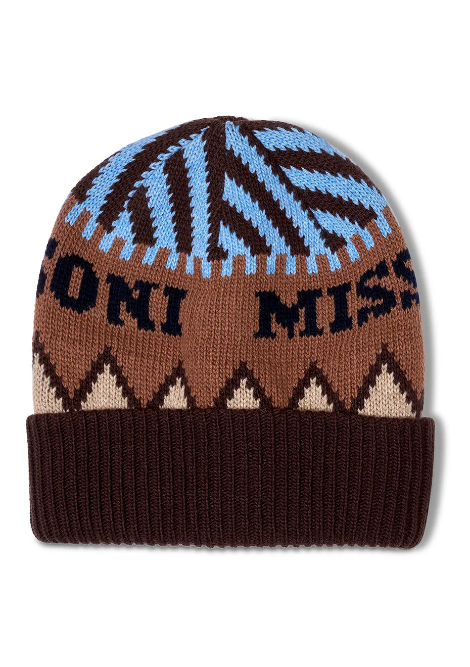 Mountain Knit Beanie Brown