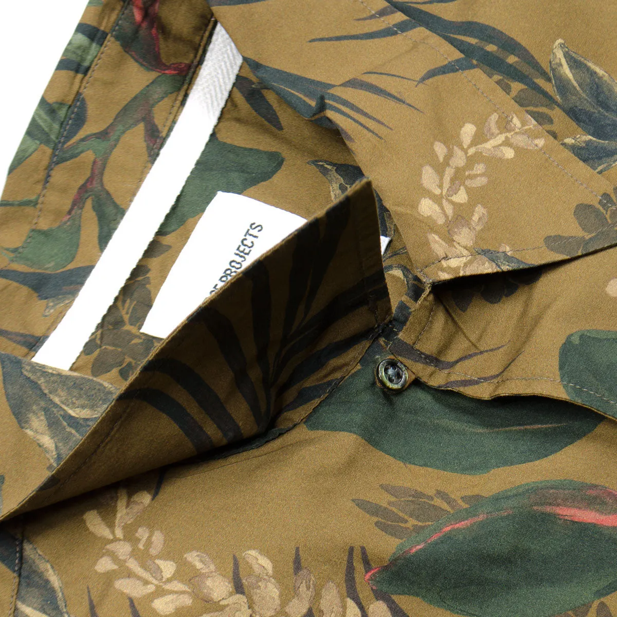 Norse Projects - Carsten Print Hawaiian Shirt - Russet