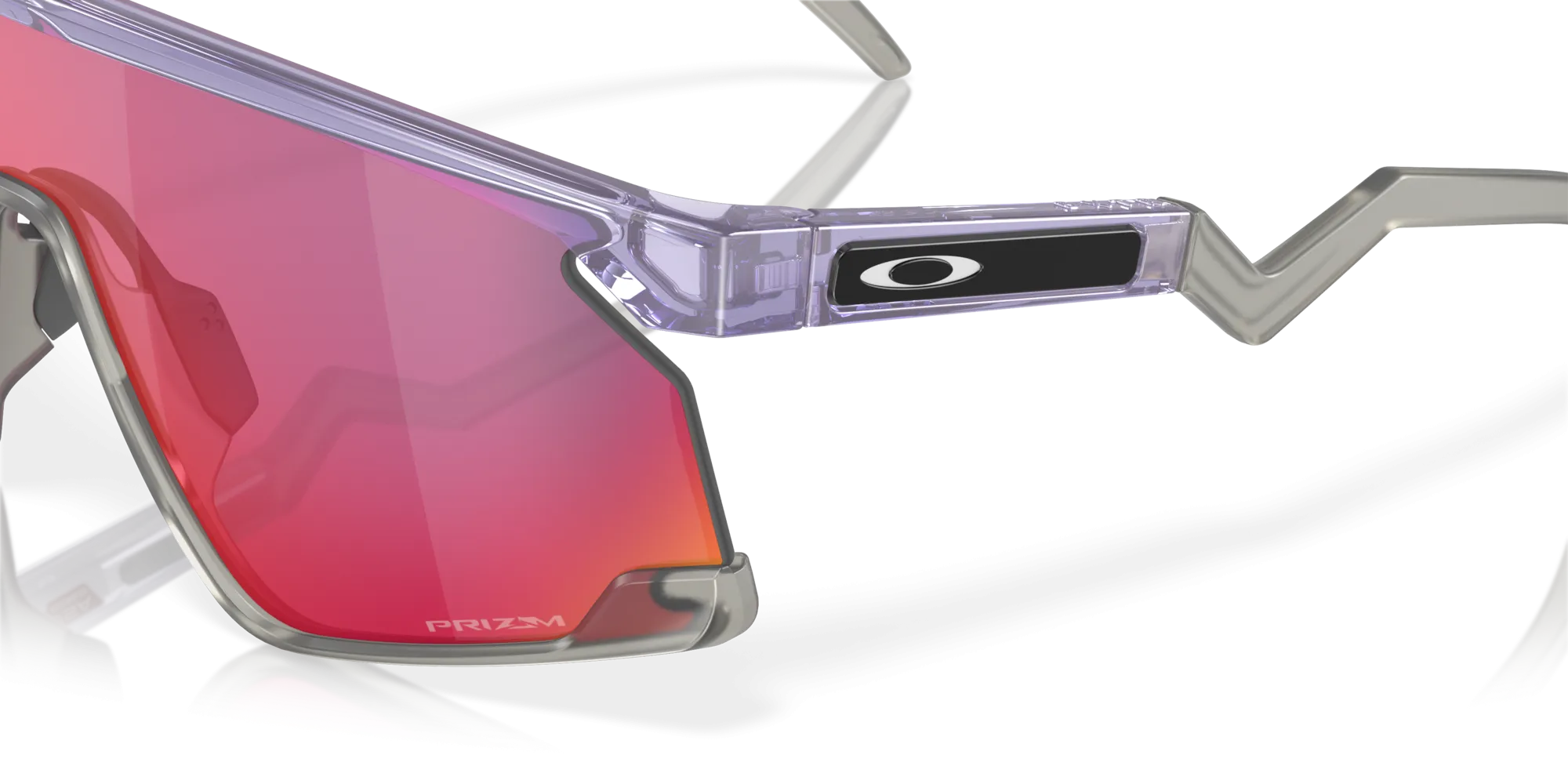 Oakley BXTR Prizm Road Lenses - Translucent Lilac Frame