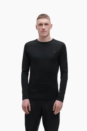 ON | Men's Merino Long-T in Black