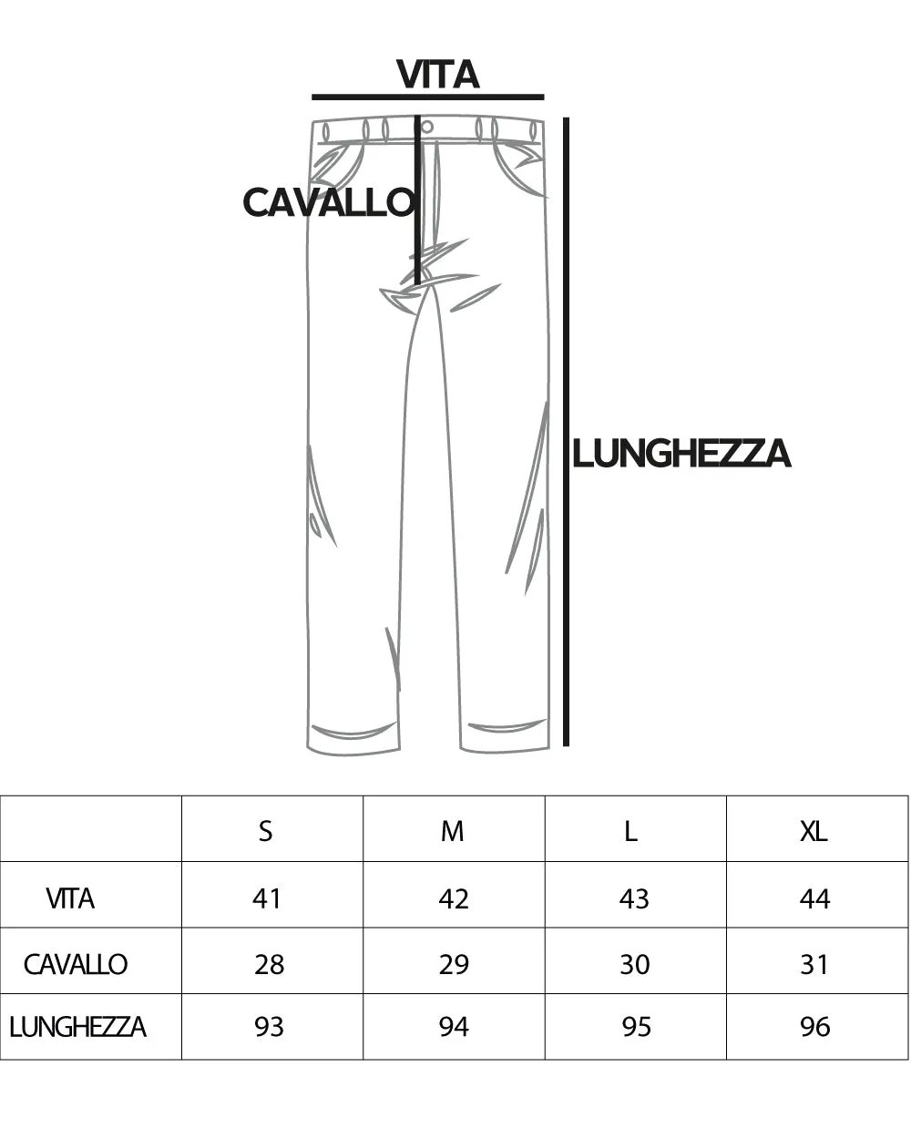 Pantaloni Uomo Tasca America Classico Viscosa Fibbia Casual Bianco GIOSAL-P5631A