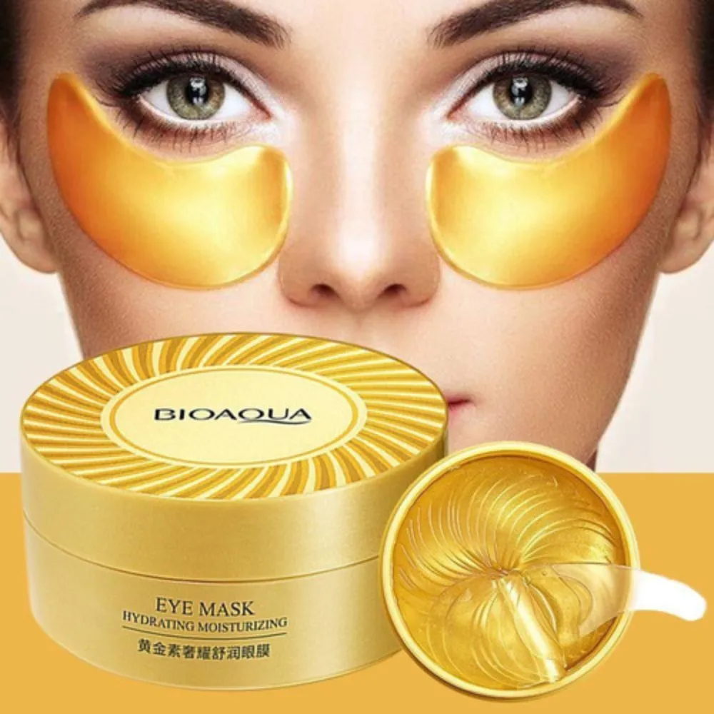 Parches Para Ojos Hidrogel 24K BIOAQUA