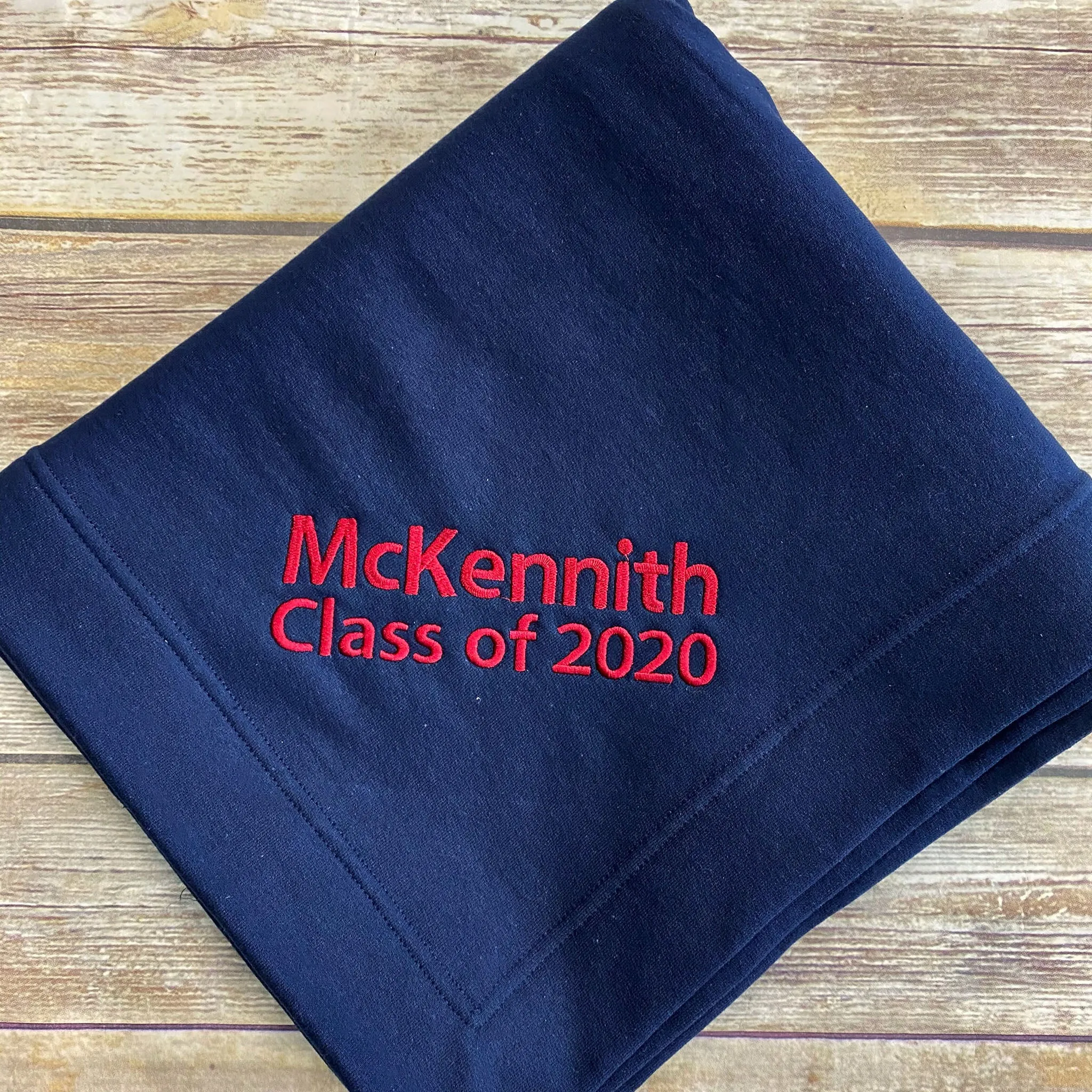 Personalized Graduation Stadium Blanket