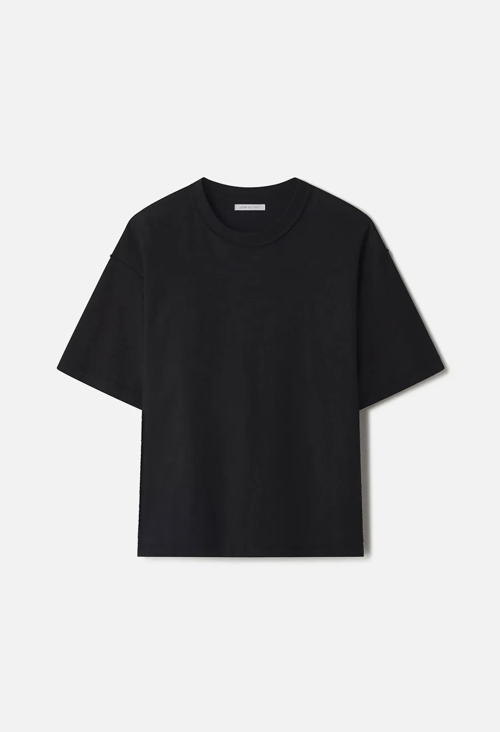 Reversed Cropped Tee / Black