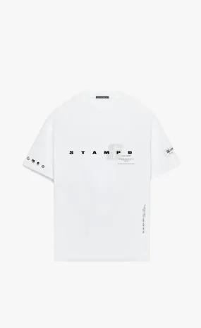 S24 SUMMER TRANSIT RELAXED WHITE T-SHIRT