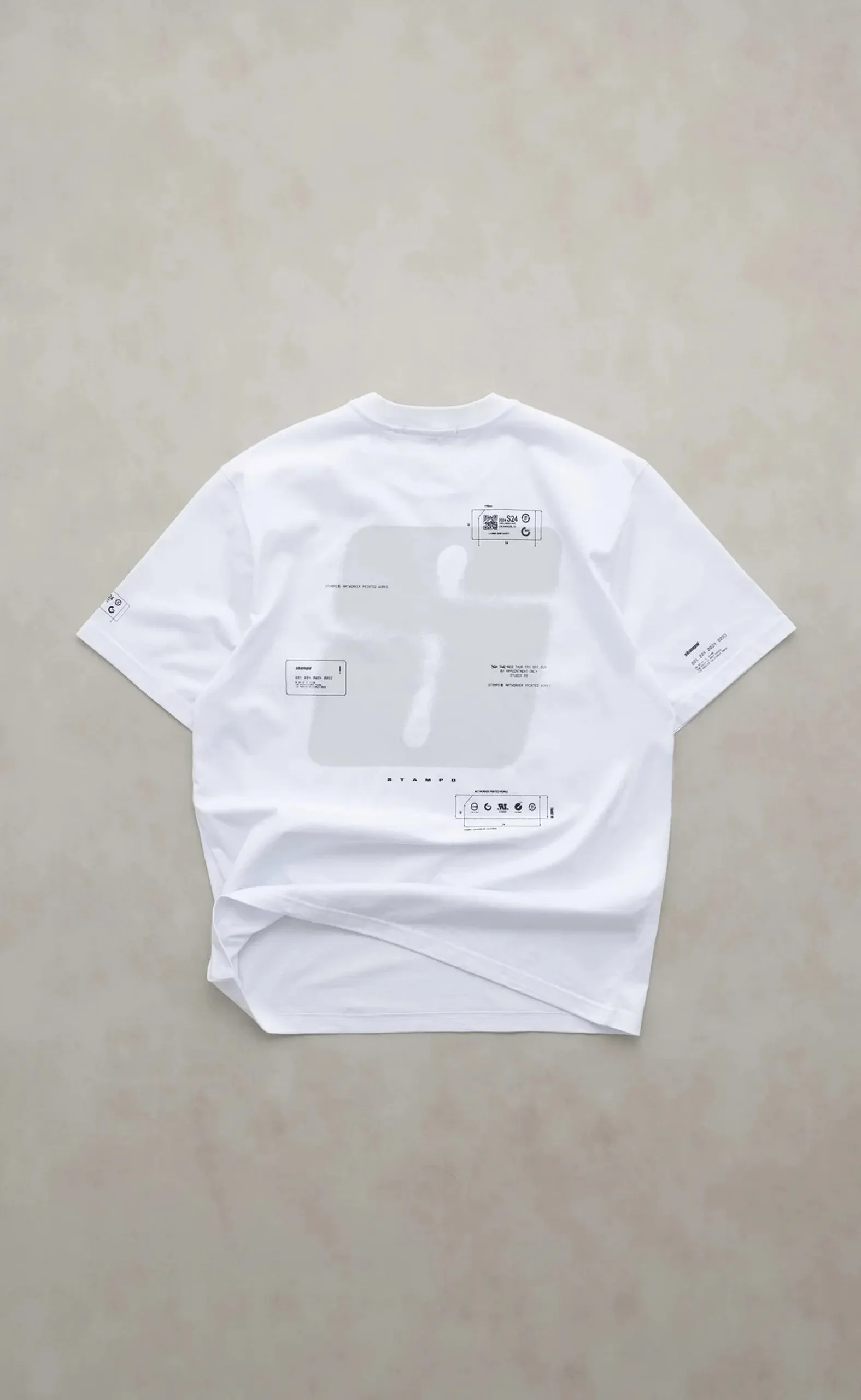 S24 SUMMER TRANSIT RELAXED WHITE T-SHIRT