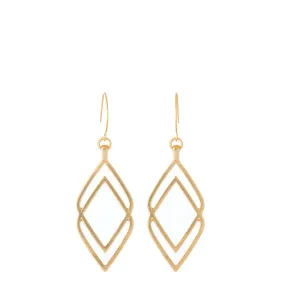 Spartina Deco Drama Earrings - Gold