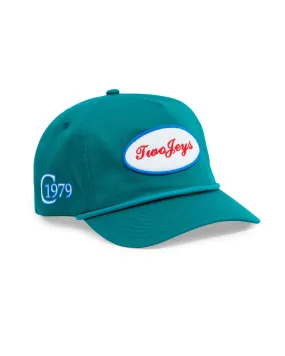 Twojeys Cursive Green Cap