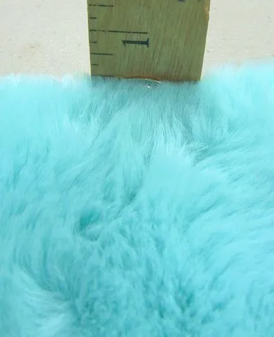 White Half Shag Faux Fur Fabric (Beaver) / Sold By The Yard