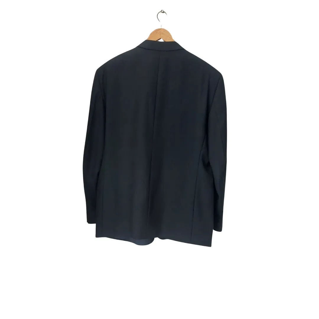 Yves Saint Laurent Men's Black Wool Suit | Gently Used |